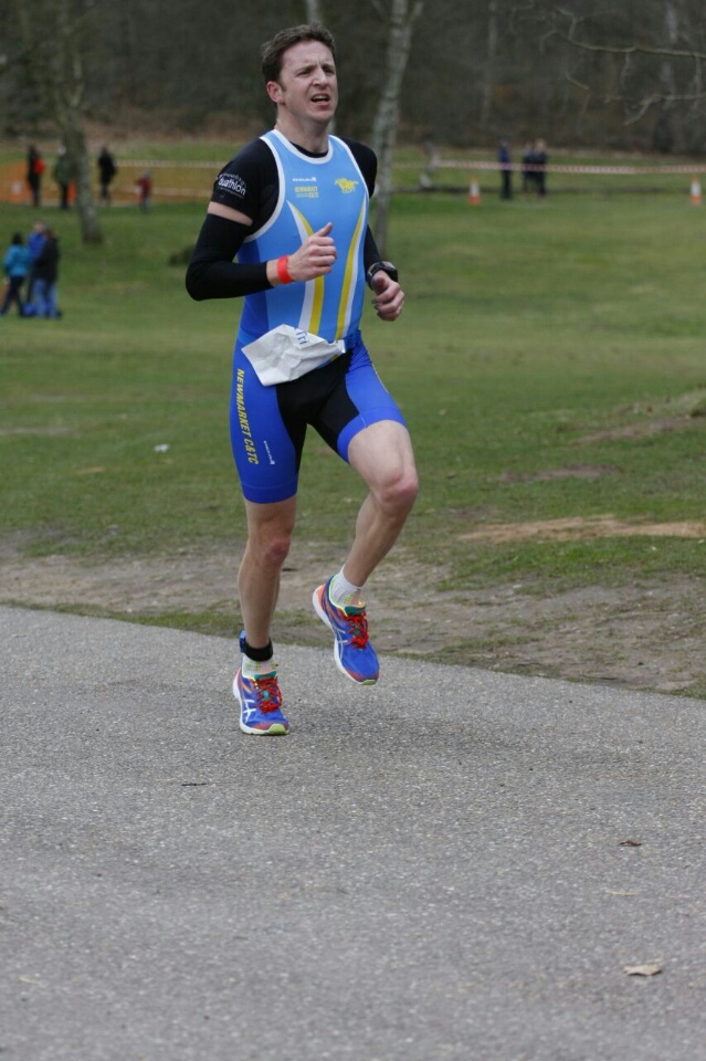 Gordon Irvine at National Duathlon Championships